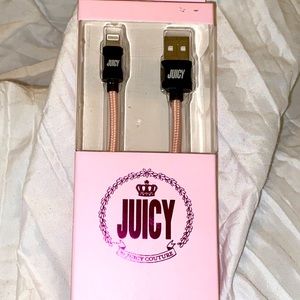JUICY IPhone Charging Cable 3 Ft Pink